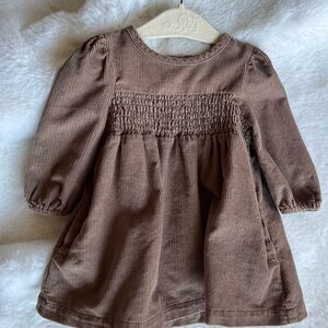 Pehr Corduroy Dress Portobello 6-12 Months